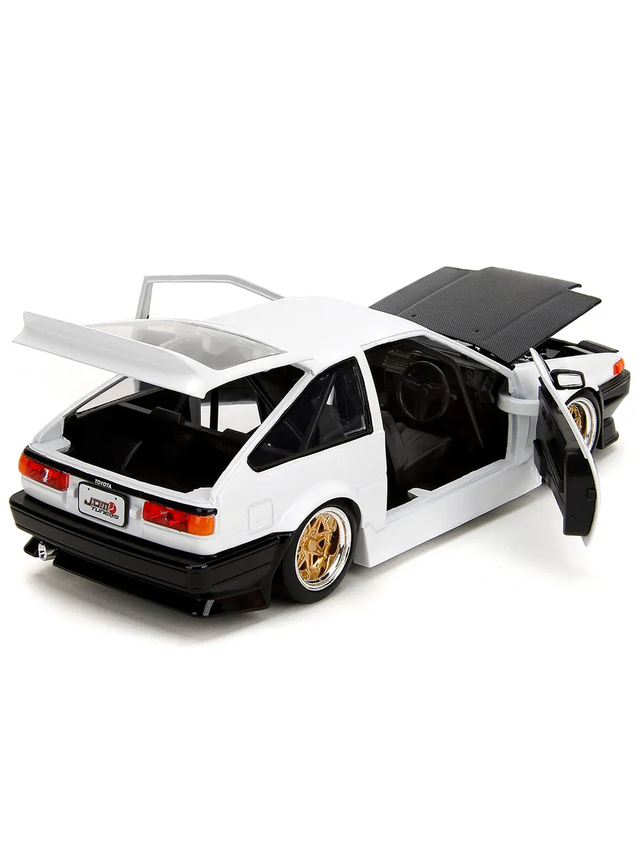 Модель Машинки 1:24 JDM Tuners 1986 Toyota Trueno AE86 35956