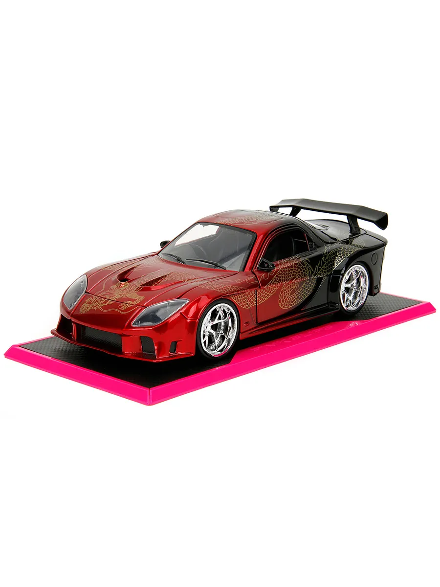 Модель Машинки 1:24 Pink Slips 1895 Mazda RX-7 Widebody