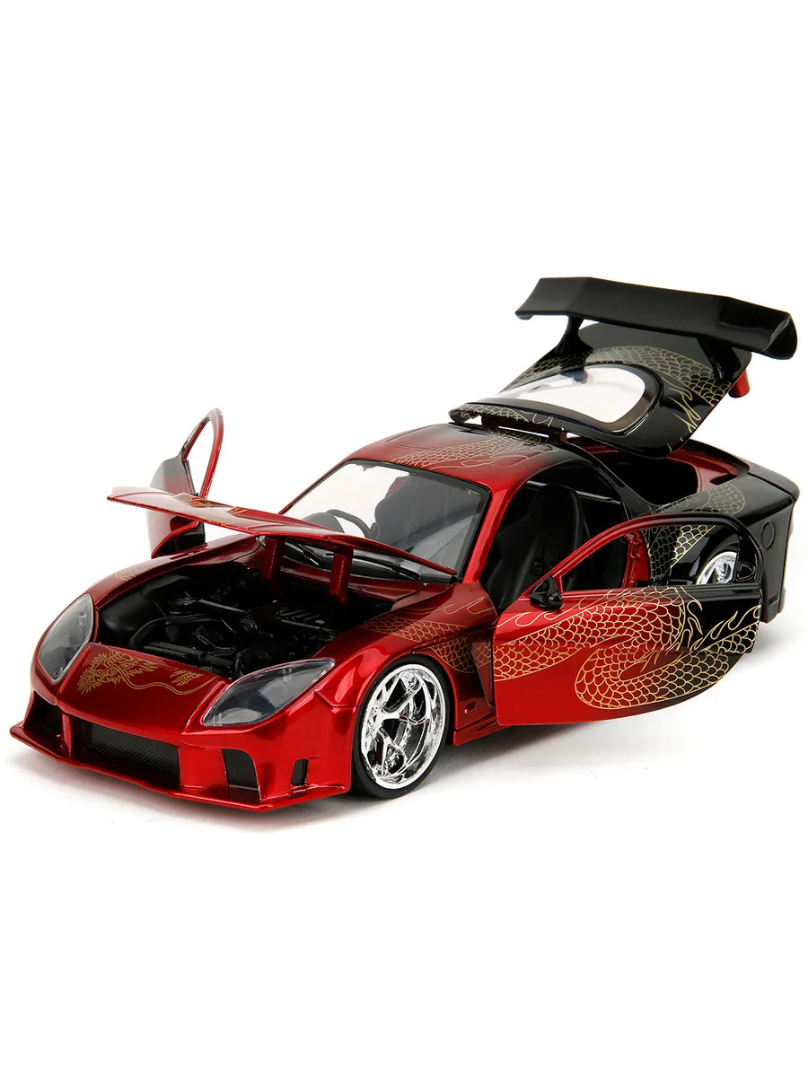Модель Машинки 1:24 Pink Slips 1895 Mazda RX-7 Widebody