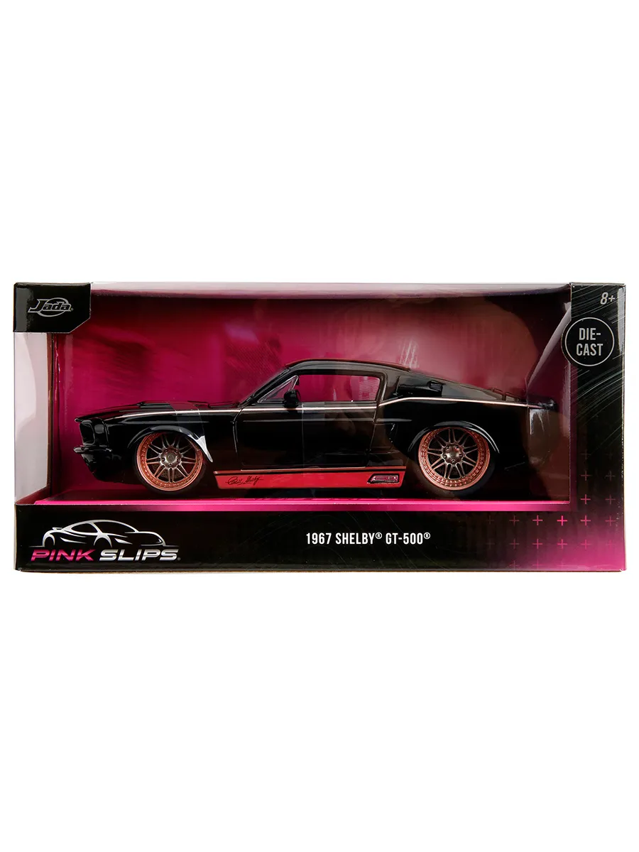 Модель Машинки 1:24 Pink Slips 1967 Shelby GT500 35983 Модель Машинки 1:24 Pink Slips 1967 Shelby GT500 35983