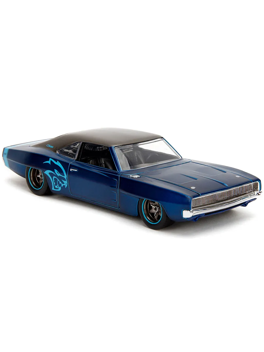 Модель Машинки 1:24 Pink Slips 1968 Dodge Charger Widebody