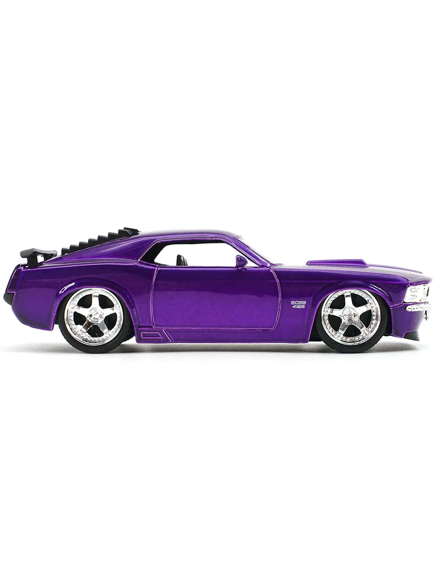 Модель Машинки 1:32 Pink SIips 1970 Ford Mustang Boss
