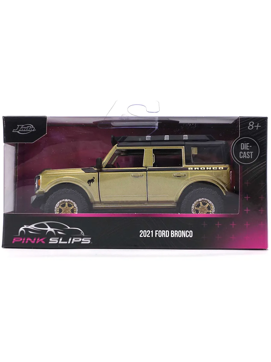 Модель Машинки 1:32 Pink SIips 2021 Ford Bronco 36133