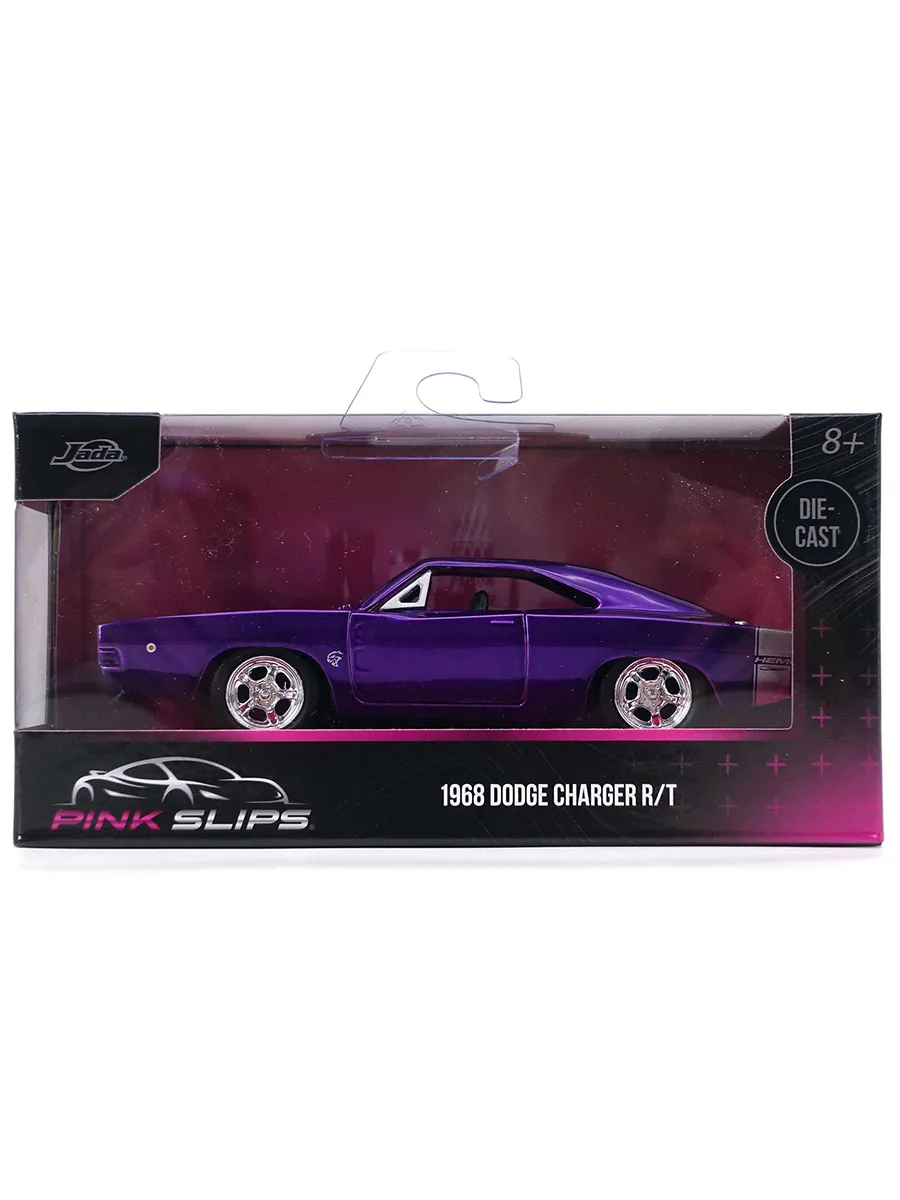 Модель Машинки 1:32 Pink Slips 1968 Dodge Charger 36134