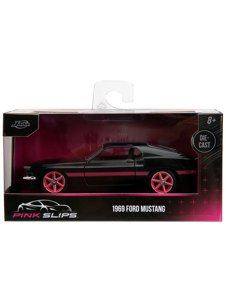 Модель Машинки 1:32 Pink Slips 1969 Ford Mustang 34853