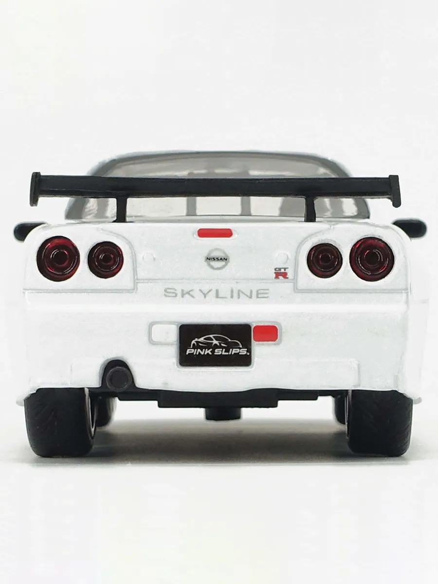 Машинка 1:32 Pink Slips 2002 Nissan Skyline GT-R R34 BNR34
