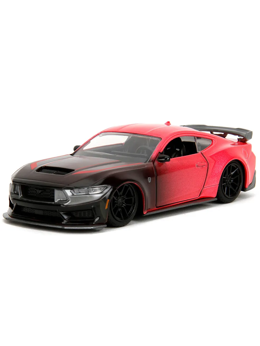 Модель Машинки 1:32 Pink Slips 2024 Ford Mustang Dark Horse