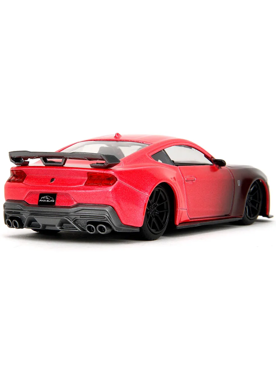 Модель Машинки 1:32 Pink Slips 2024 Ford Mustang Dark Horse