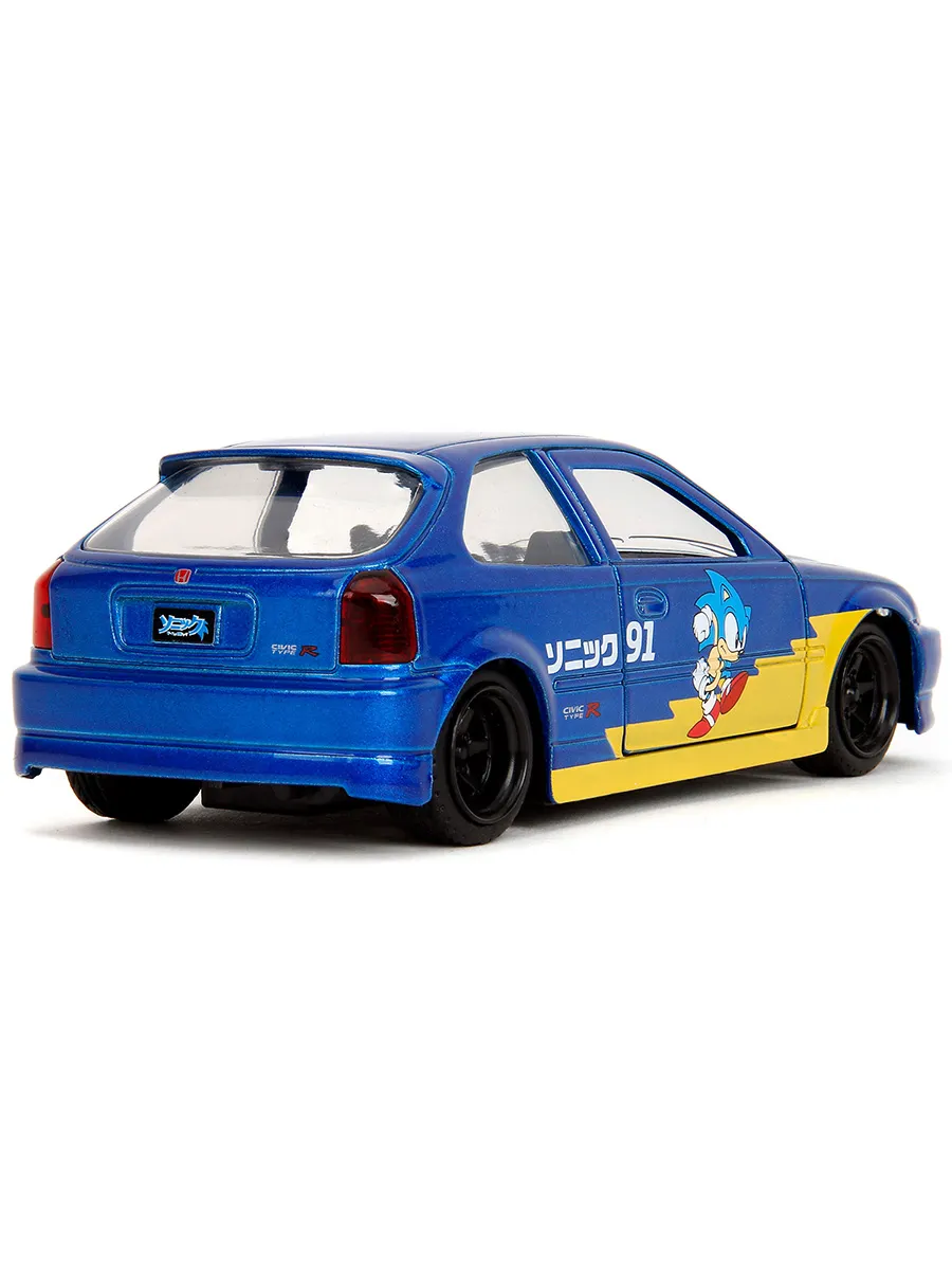 Машинка Hollywood Rides 1:32 Sonic 1997 Honda Civic Type-R