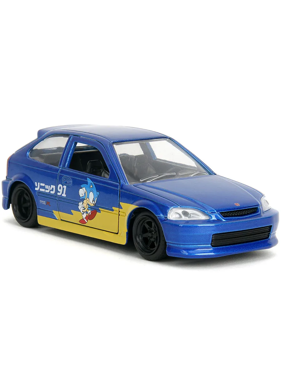 Машинка Hollywood Rides 1:32 Sonic 1997 Honda Civic Type-R
