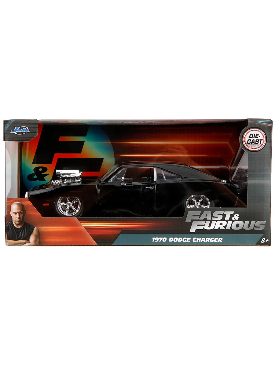 Модель Машинки Форсаж 1:24 1970 Dodge Charger 35421 Модель Машинки Форсаж 1:24 1970 Dodge Charger 35421