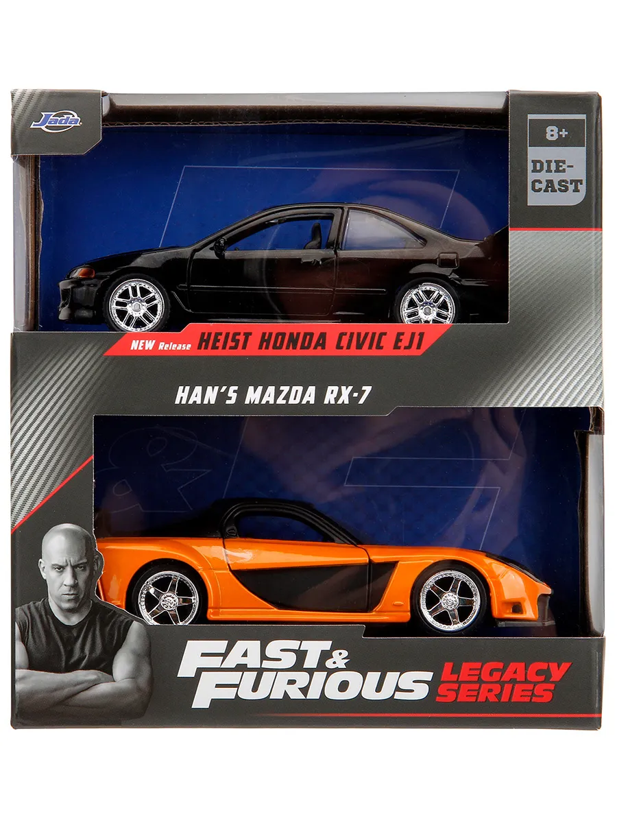 Модель Машинки Форсаж 1:32 FF (Twin Pack) 34249