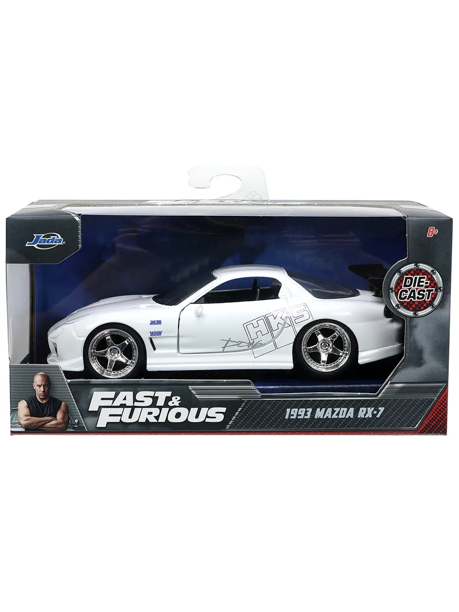 Модель Машинки Форсаж 1:32 HKS 1993 Mazda RX7 32588