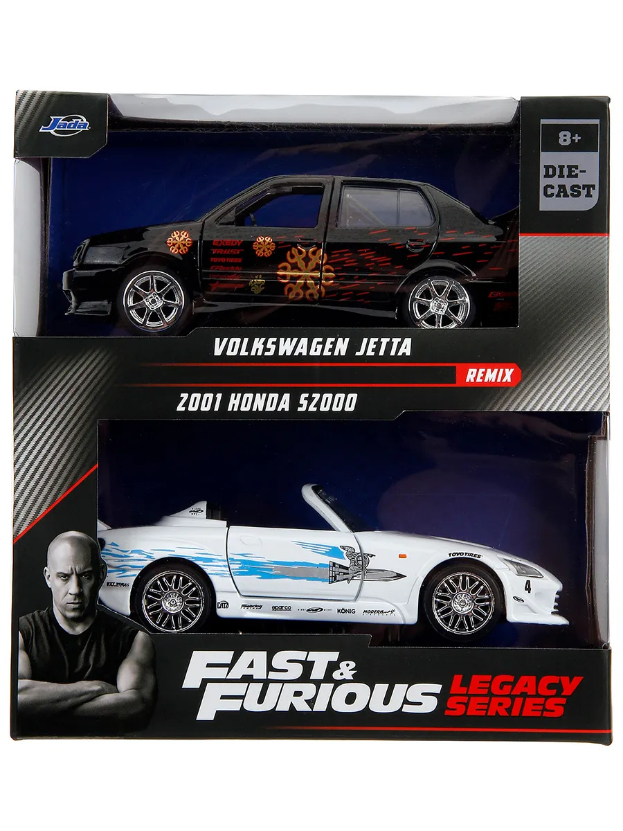 Машинка Форсаж 1:32 Legacy Collection 2 Pack Pack 1 Wave 5