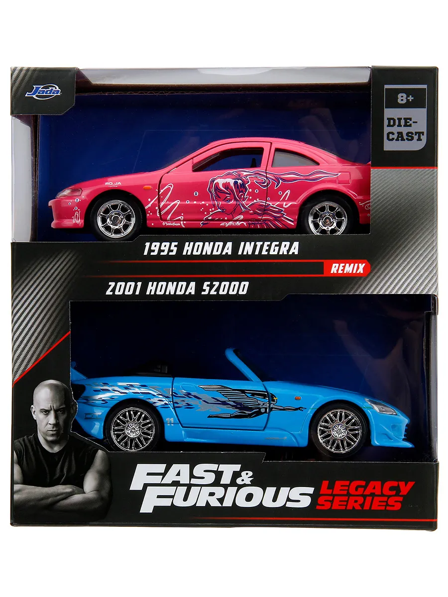 Машинка Форсаж 1:32 Legacy Collection 2 Pack Pack 2 Wave S