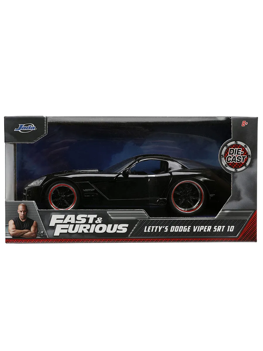 Модель Машинки Форсаж 1:32 Letty's Dodge Viper SRT 32612