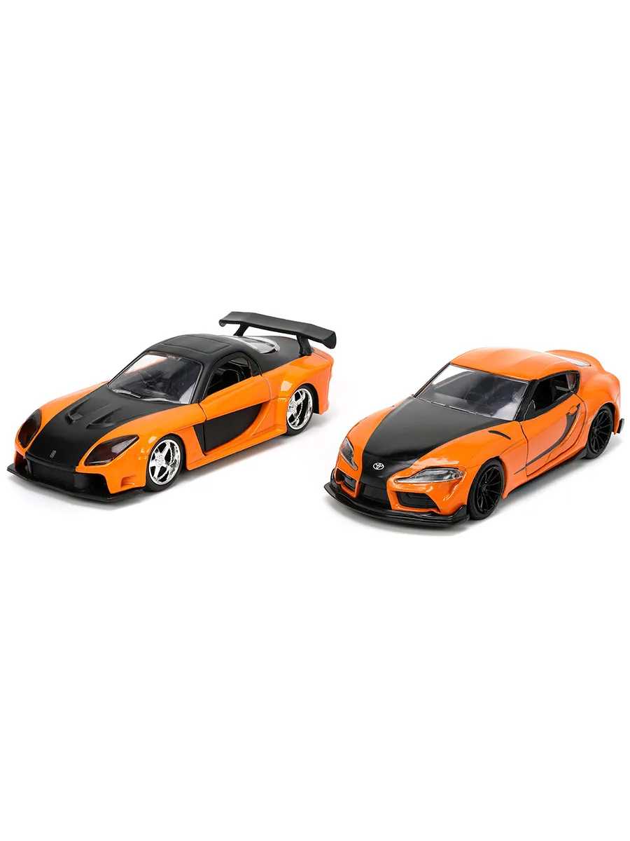Модель Машинки Форсаж 1:32 Mazda RX-7+Toyota GR Supra 32910