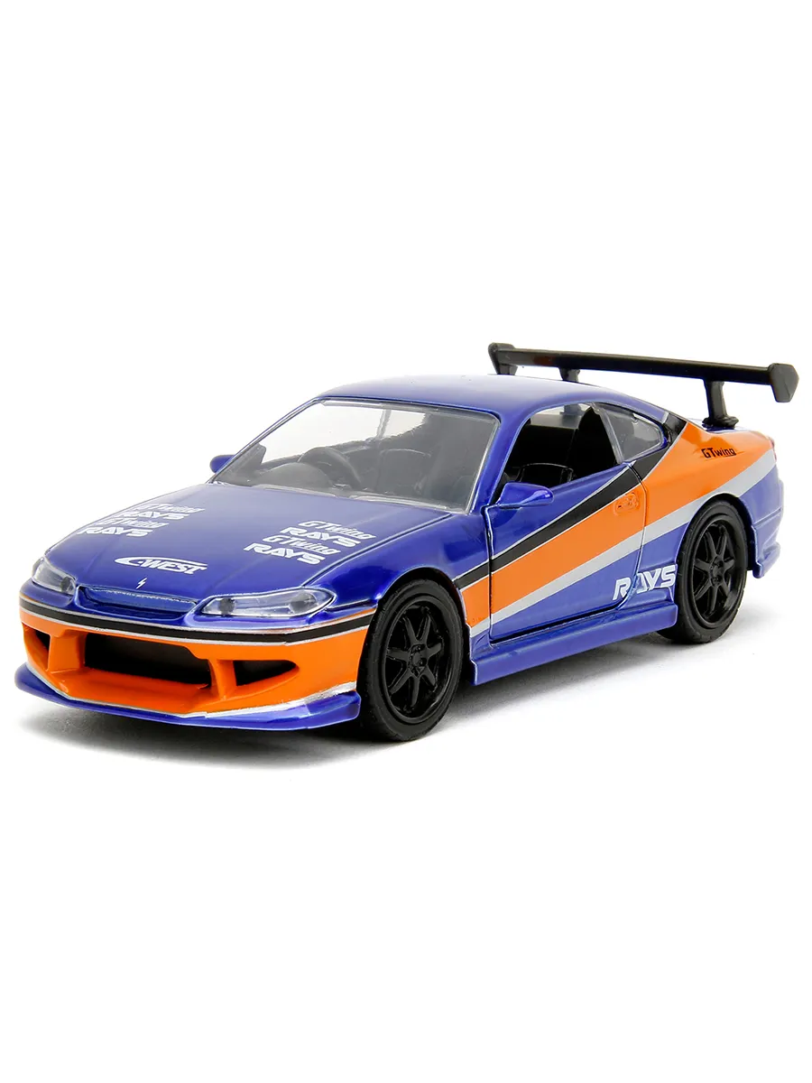 Набор машинок Форсаж 1:32 Nissan Silvia S15 & Toyota Supra