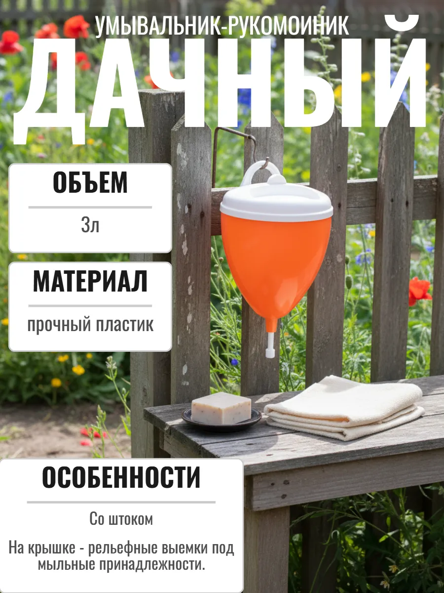 Умывальник-рукомойник, 3 л