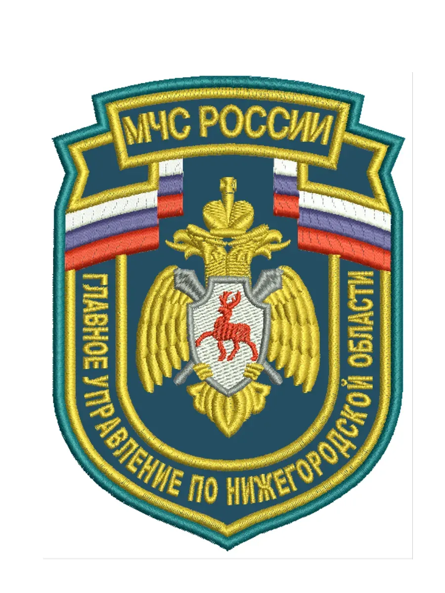 Шеврон ГУ МЧС России по Нижегородской области
