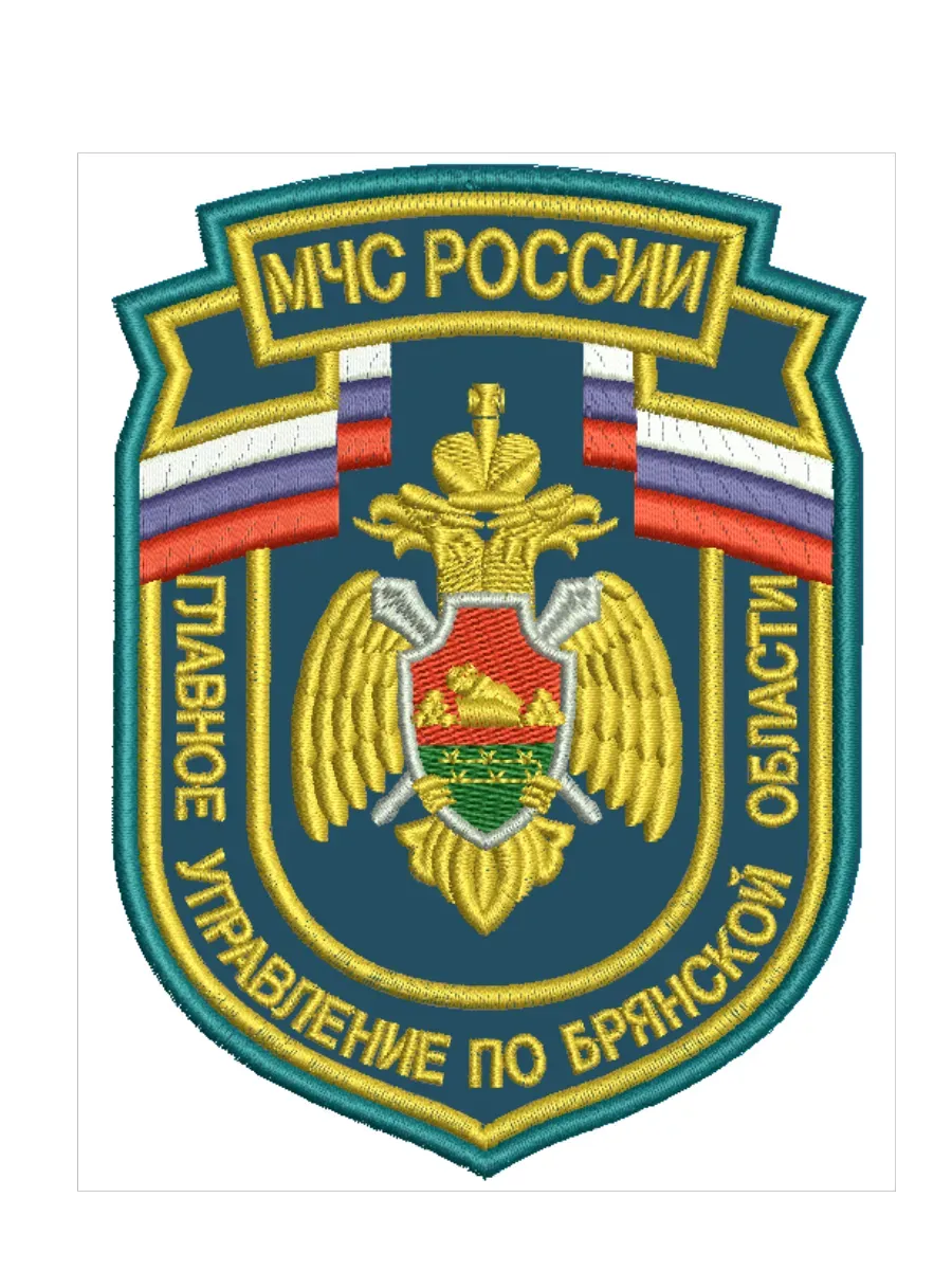 Шеврон ГУ МЧС России по Брянской области