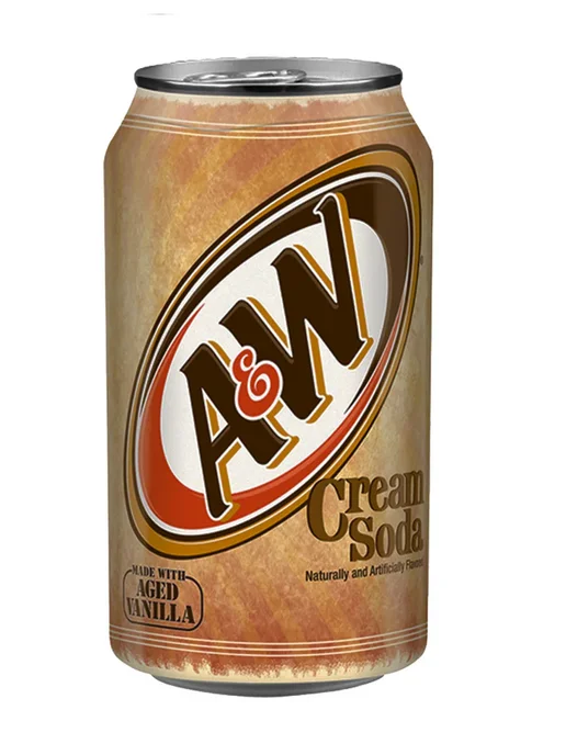 A&W Cream Soda 0,35л. 12шт, 350 мл, 12 шт, фото 3