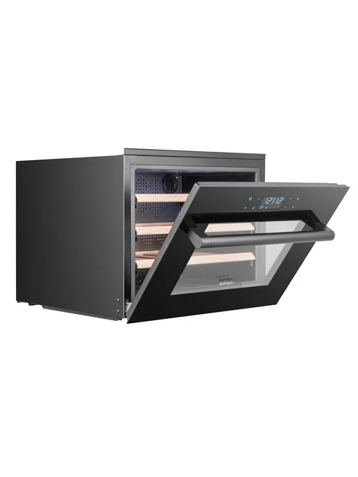 TEMPTECH Холодильник винный OZ45SBTOP (24 бутылки), черный, фото 5