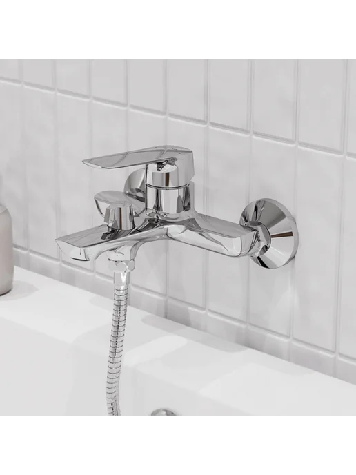 IDDIS Смеситель для ванны Иддис SIGSB02i02WA кран монолитный, серый, фото 3