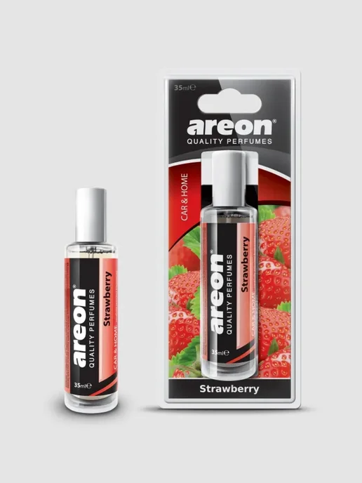 areon Ароматизатор для авто "PERFUME 35 ml" Strawberry, 35 мл