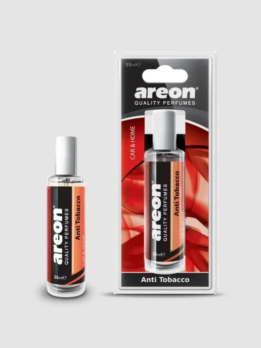 areon Ароматизатор для авто "PERFUME 35 ml" Antitobacco, 35 мл