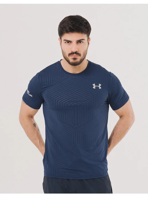 Under Armour Спортивная мужская футболка, синий