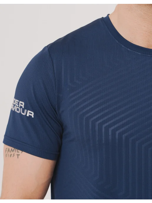 Under Armour Спортивная мужская футболка, синий, фото 8