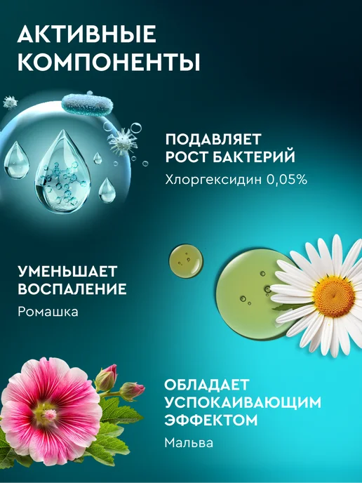 PRESIDENT Ополаскиватель Antibacterial 400 мл, 400 мл, фото 5