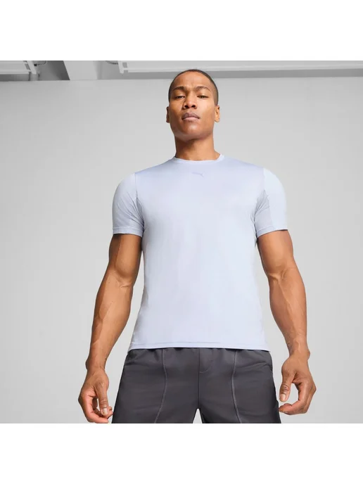 PUMA Футболка CLOUDSPUN Soft Breathable Tee Men, голубой