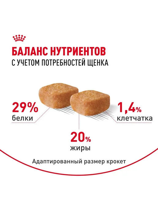 Сухой корм Royal canin Терьер Паппи для собак, щенки, 1,5 кг, фото 6