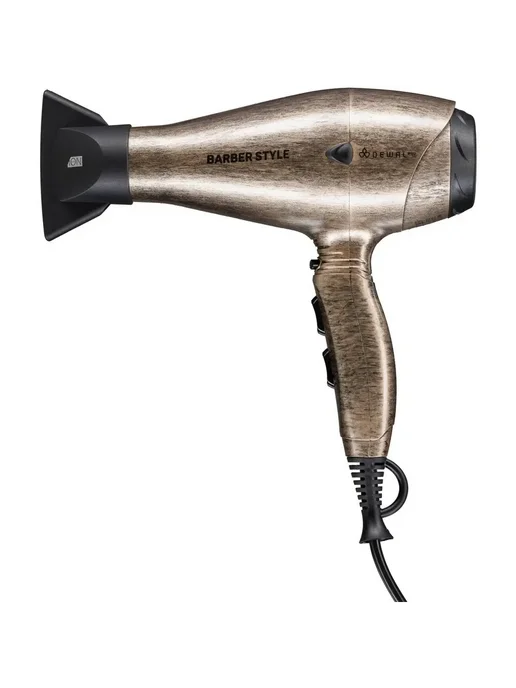 DEWAL Фен Pro Barber Style 2200 Вт c ионизацией и 2мя, 2200 Вт, фото 2