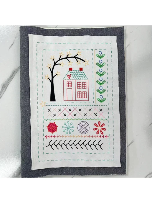Книга для вышивания DIY Креативные вышивальные стежки, вариант, фото 3