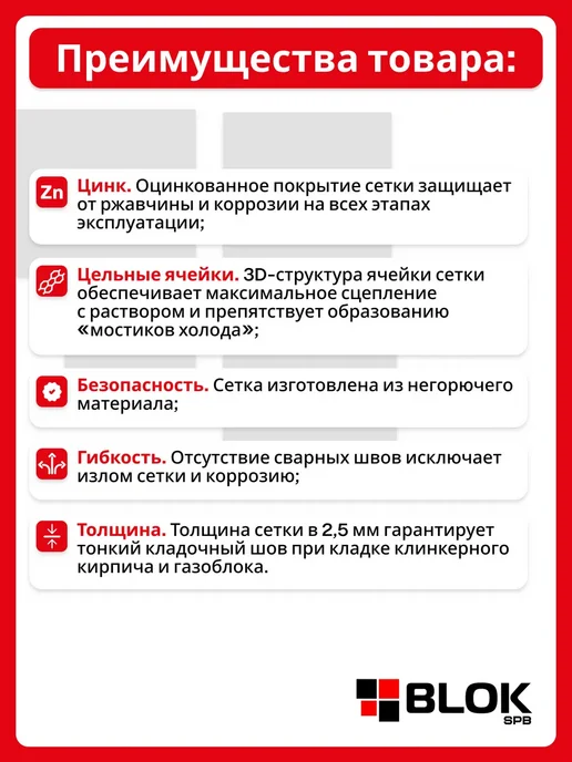 Streck Сетка ЦПВС оцинков. 15-ZN (W) 300 (яч. 15х15 мм, 0.3х20 м), 15x15 мм, фото 6