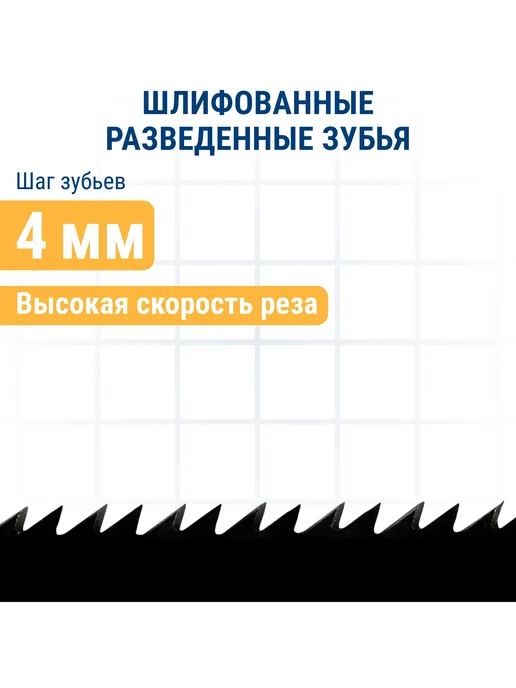 Практика Пилки для лобзика по дереву, ДСП. T344D, 2 шт, фото 4