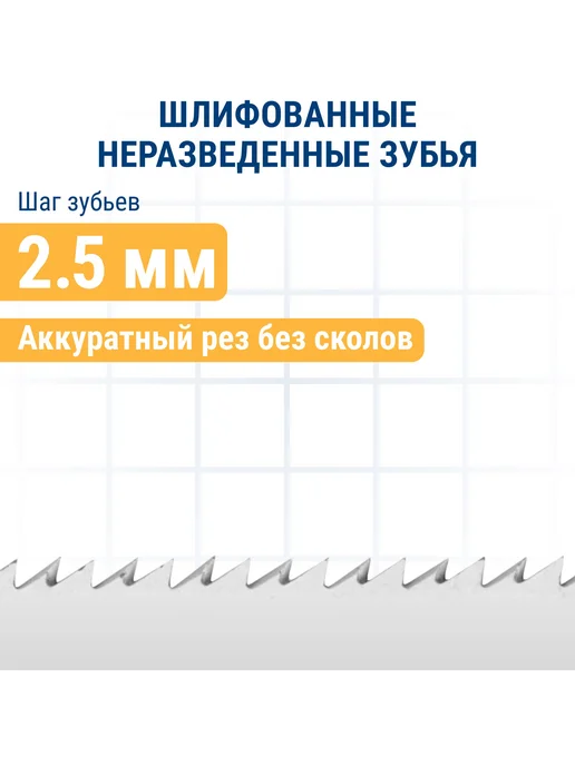 Практика Пилки для лобзика по ламинату T101BF, вариант, фото 4