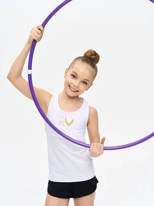 SETGYM Обруч гимнастический аналог SASAKI 65см, вариант, фото 5