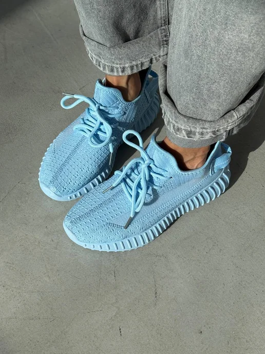 Voz'mi Кроссовки yeezy boost легкие изики, голубой, фото 2