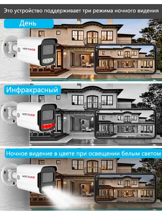 SIMICAM камера видеонаблюдения уличная 5МП Аудио, вариант, фото 2