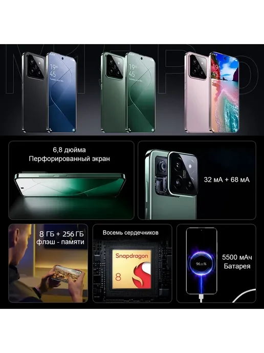 Смартфон TECNO 1 8/512 ГБ, белый, фото 2