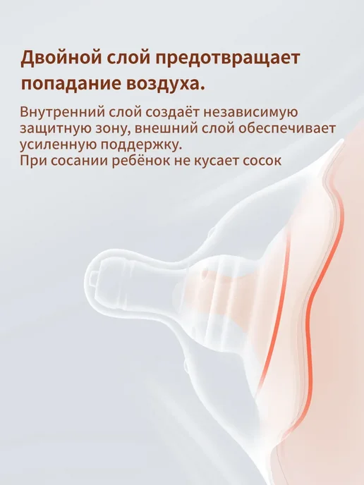 накладки на грудь для кормления 1 шт, 1 шт, фото 7