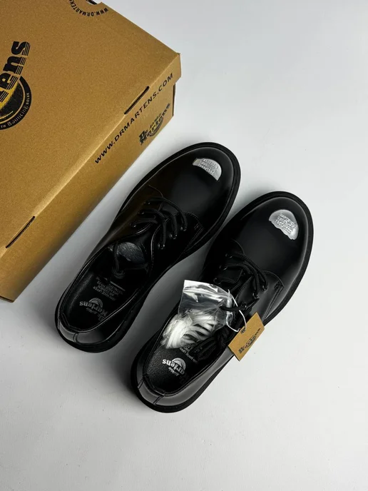 Dr. Martens Dr Martens 1461 x Raf Simons, черный, фото 3