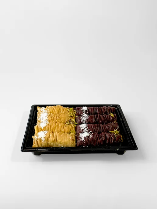 Al Najjar sweets Пахлава долма бурма ассорти с кокосом 300 грамм, ассорти 300, фото 6