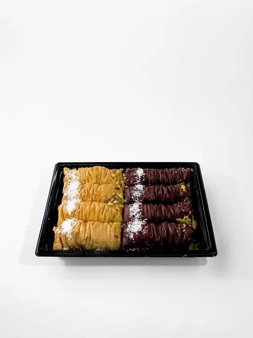 Al Najjar sweets Пахлава долма бурма ассорти с кокосом 300 грамм, ассорти 300, фото 8