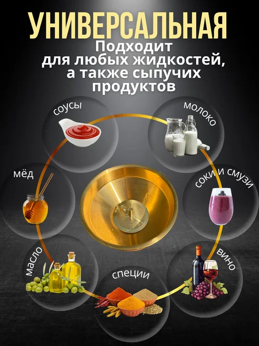 ДарлинаДом Воронка для бутылок и банок, желтый, фото 4