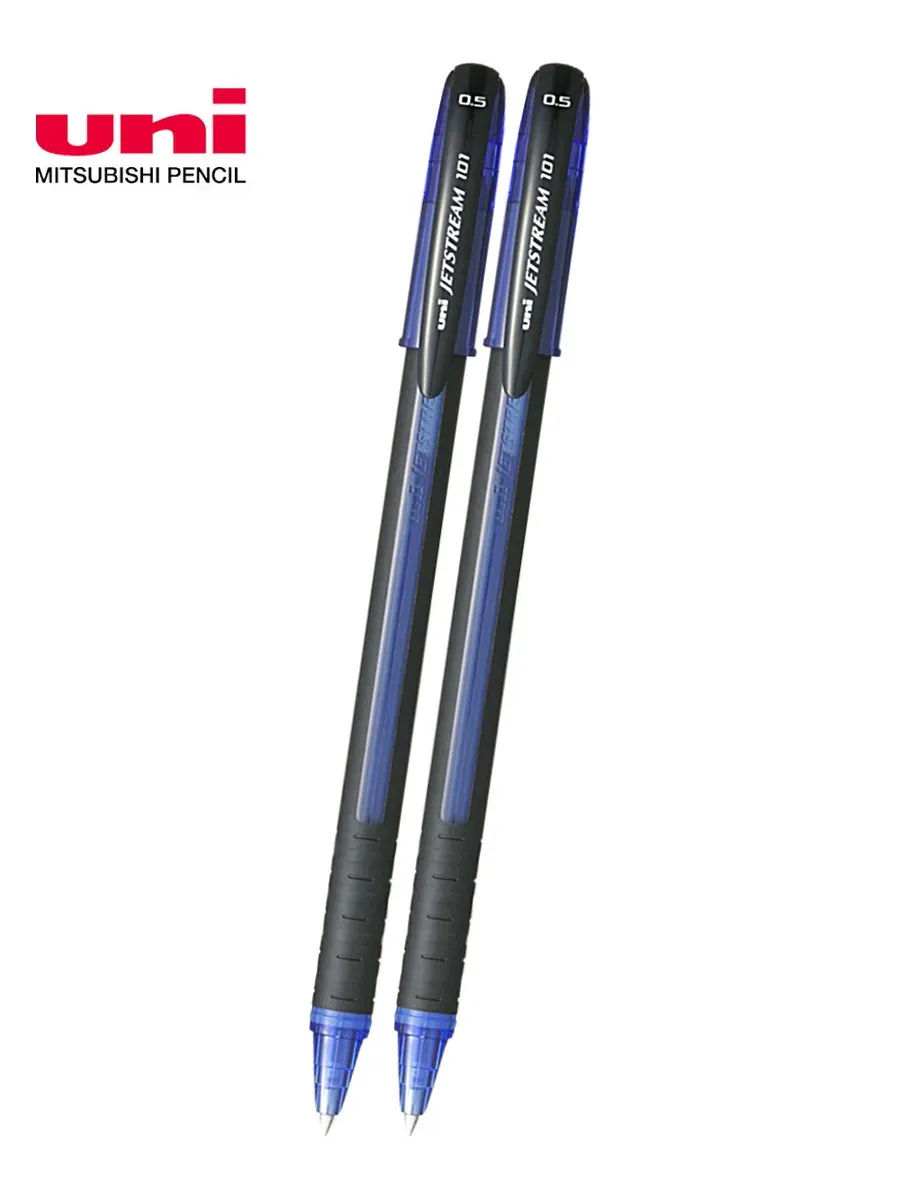 Ручка шариковая 2 шт Jetstream SX-101-05 0,5мм синяя